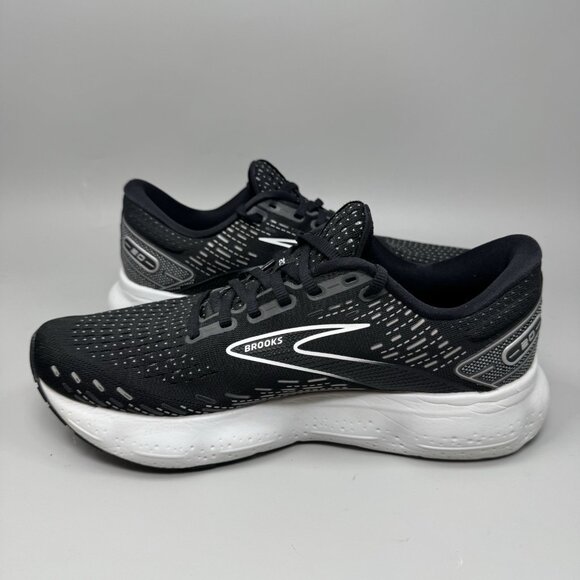 Mens Brooks Glycerin 20 Running Shoes Sz 9 Used Black 1103821D059 Black Mesh main image 9